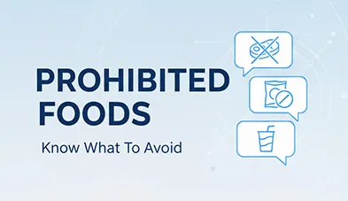 prohibited foods